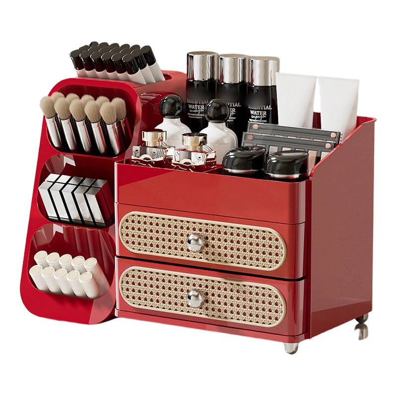 Large Capacity Cosmetic Organizer with Drawers