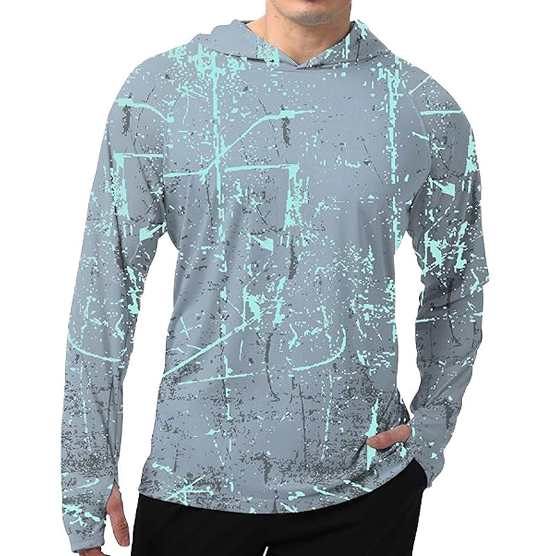 Men’s Outdoor Hooded UV Performance Shirt
