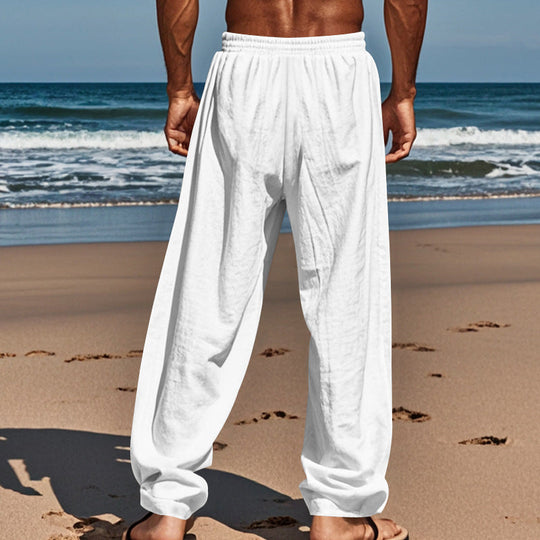 🔥Men's Casual Drawstring Pants with Pockets