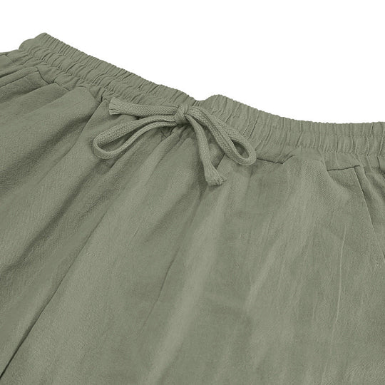 🔥Men's Casual Drawstring Pants with Pockets