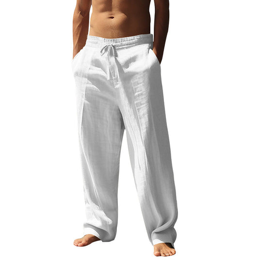 🔥Men's Casual Drawstring Pants with Pockets