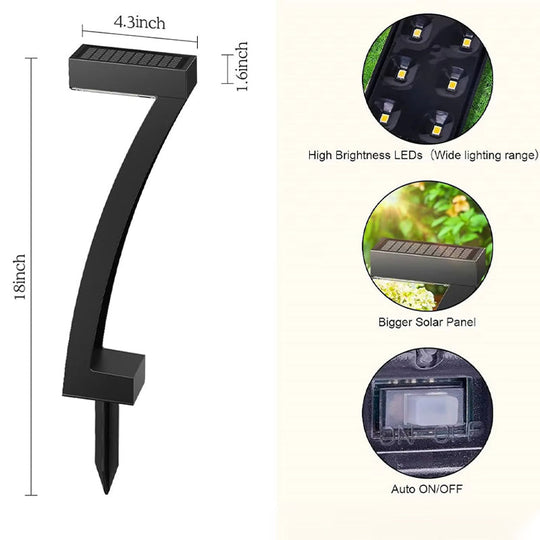Creative Waterproof Solar Pathway Lights