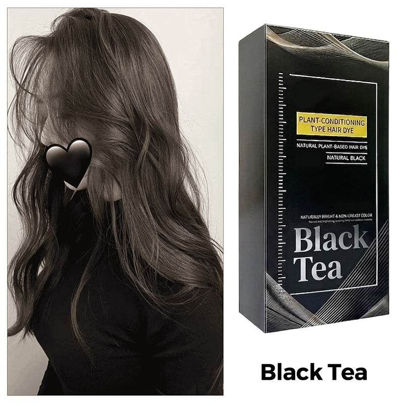 Plant-Based Comb-In Hair Dye – Easy, Gray Coverage, Nourishing Formula