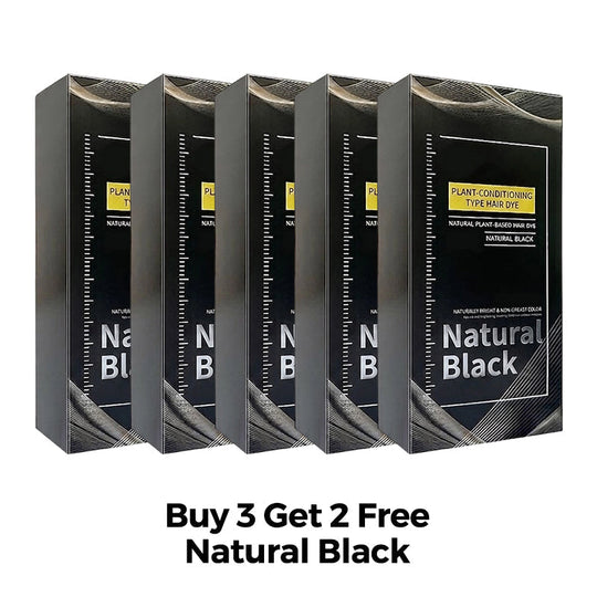 Plant-Based Comb-In Hair Dye – Easy, Gray Coverage, Nourishing Formula