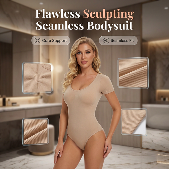 Seamless Tummy Control Shapewear Bodysuit