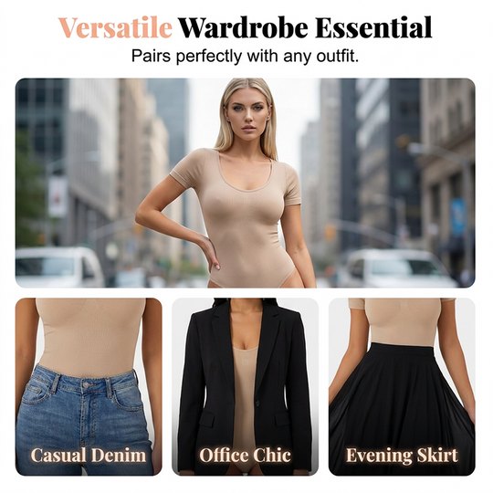 Seamless Tummy Control Shapewear Bodysuit