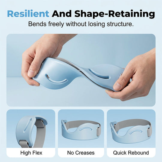 Patella Brace – Silicone, Shock-Absorbing, Breathable, Dual-Buckle 🏃-Q