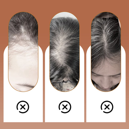 💜Women's Natural Black Hair Toppers with Clips