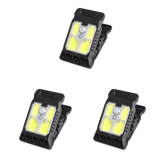 Outdoor Solar Clip Light with Motion Sensor