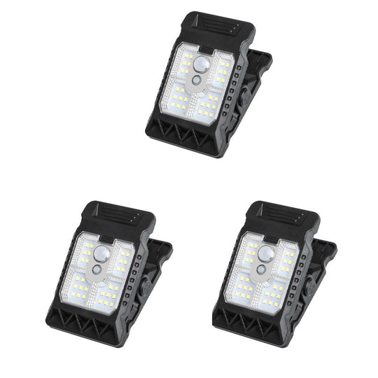 Outdoor Solar Clip Light with Motion Sensor
