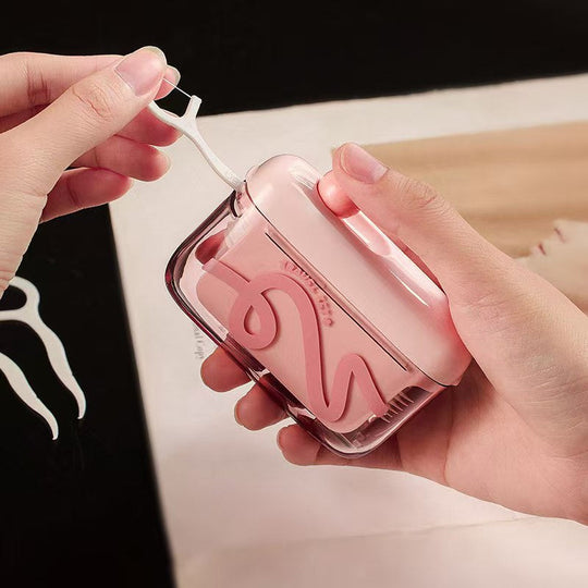 ✨🦷Automatic Pop-Up Dental Floss Storage Dispenser