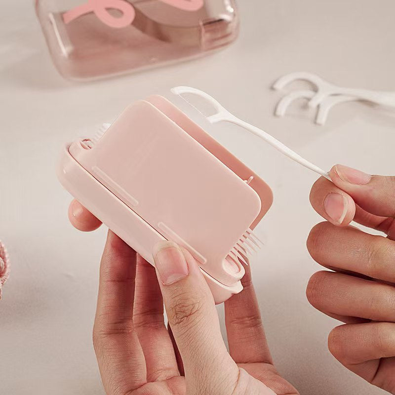 ✨🦷Automatic Pop-Up Dental Floss Storage Dispenser