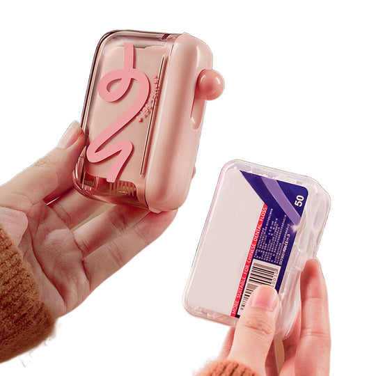 ✨🦷Automatic Pop-Up Dental Floss Storage Dispenser