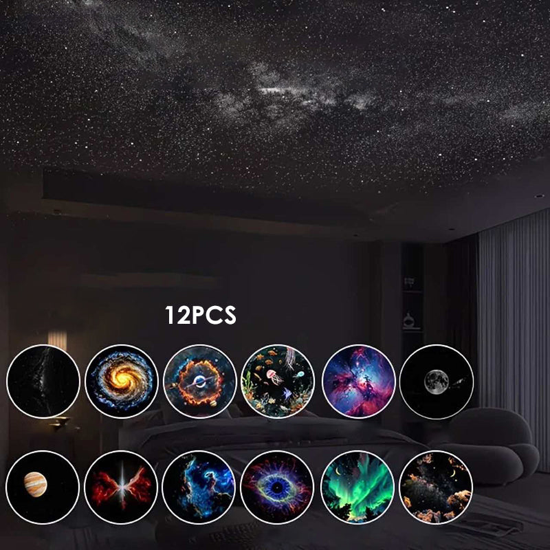 ✨2-in-1 Starry Sky Projector & Night Light
