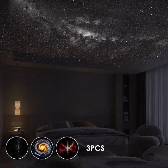 ✨2-in-1 Starry Sky Projector & Night Light