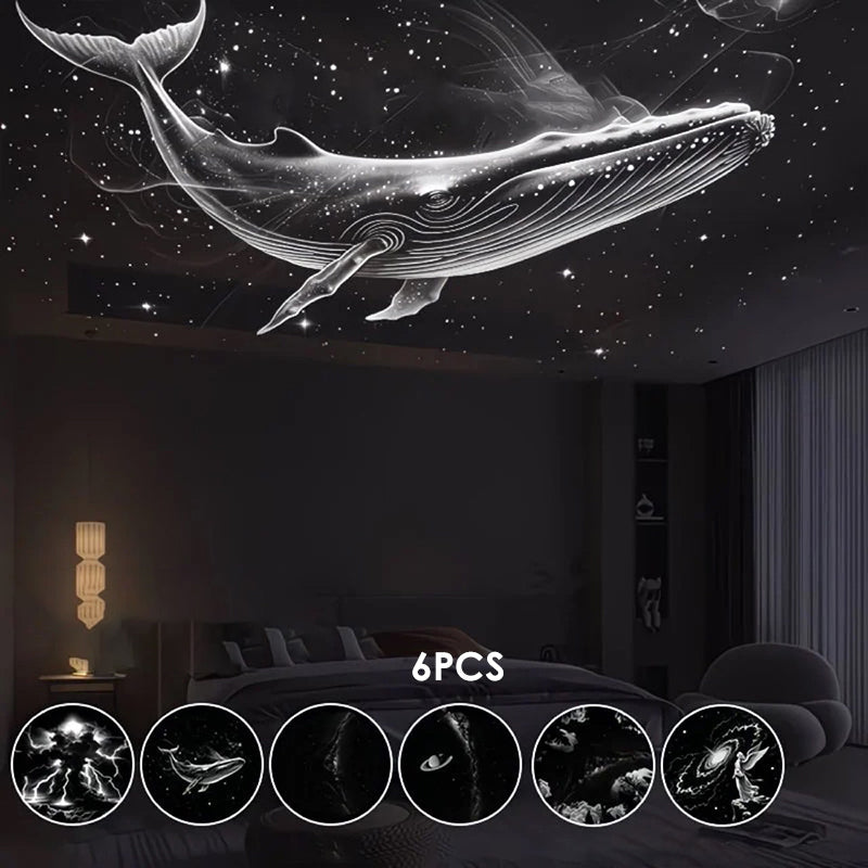 ✨2-in-1 Starry Sky Projector & Night Light
