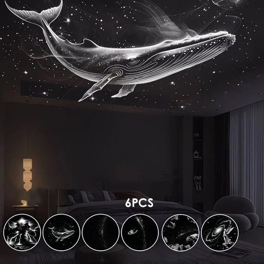 ✨2-in-1 Starry Sky Projector & Night Light