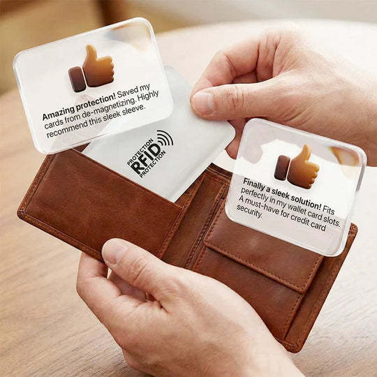 💥5 Sets / Pack💥RFID Blocking Sleeves for Credit Cards