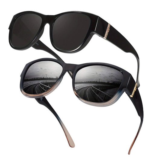 Women's Large Frame Fit-Over Sunglasses