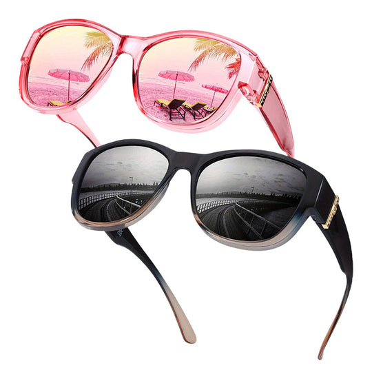 Women's Large Frame Fit-Over Sunglasses