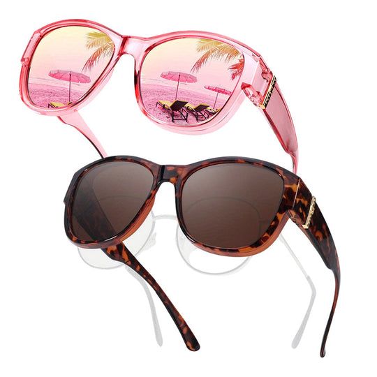 Women's Large Frame Fit-Over Sunglasses