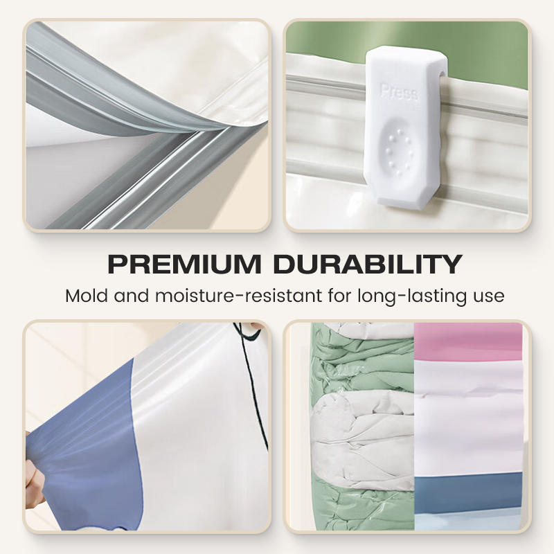 🔥No-Pump Large Vacuum Storage Compression Bags