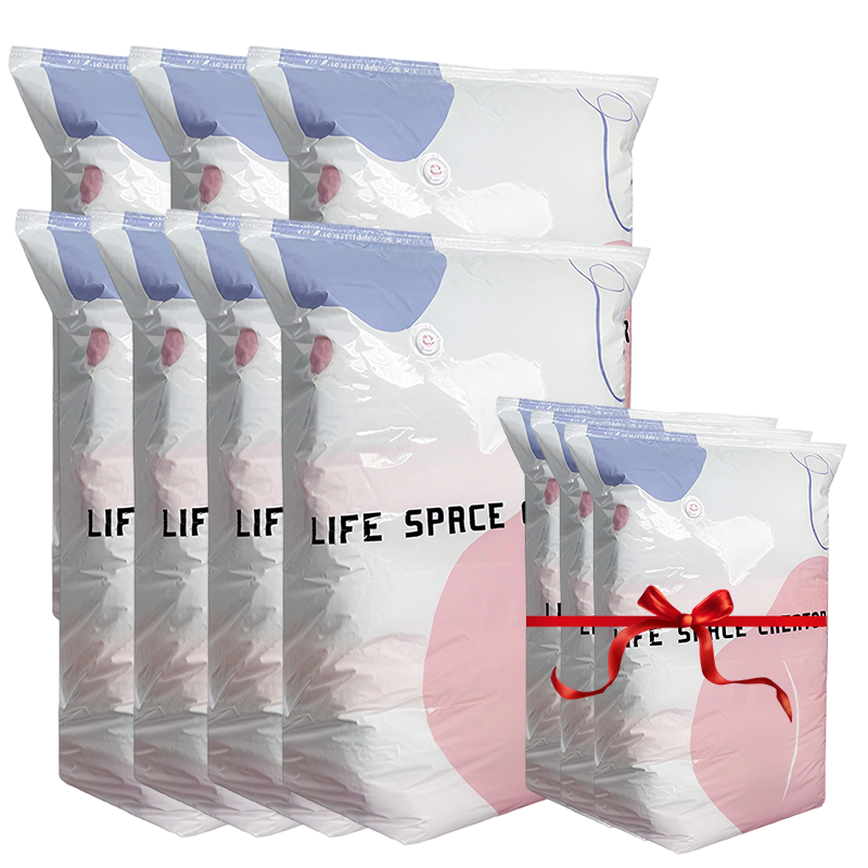 🔥No-Pump Large Vacuum Storage Compression Bags