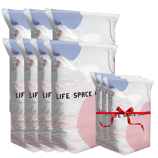 🔥No-Pump Large Vacuum Storage Compression Bags