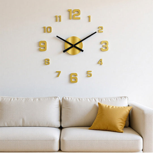 🔥🕒Modern 3D Digital Wall Clock – Silent Acrylic Luminous Wall Decor, Night Glow Easy-Read Time Display, Stylish Home Decoration & Gift