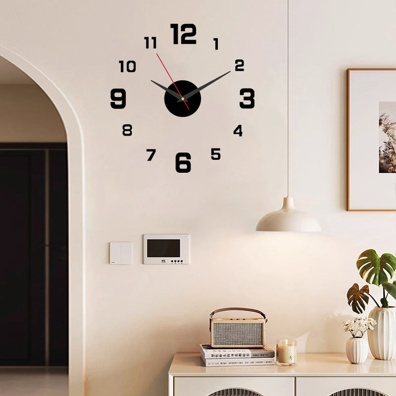 🔥🕒Modern 3D Digital Wall Clock – Silent Acrylic Luminous Wall Decor, Night Glow Easy-Read Time Display, Stylish Home Decoration & Gift