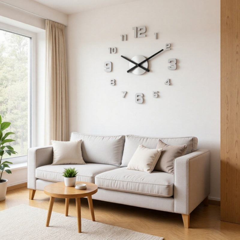 🔥🕒Modern 3D Digital Wall Clock – Silent Acrylic Luminous Wall Decor, Night Glow Easy-Read Time Display, Stylish Home Decoration & Gift