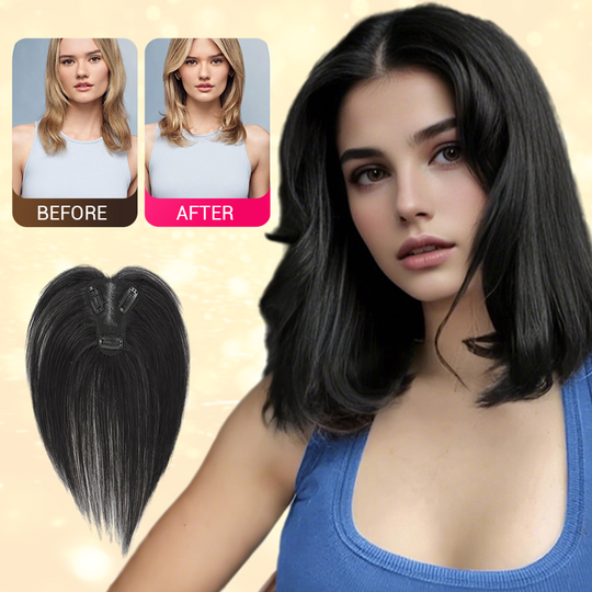 Women's Natural 8-Shaped Bangs Hair Topper