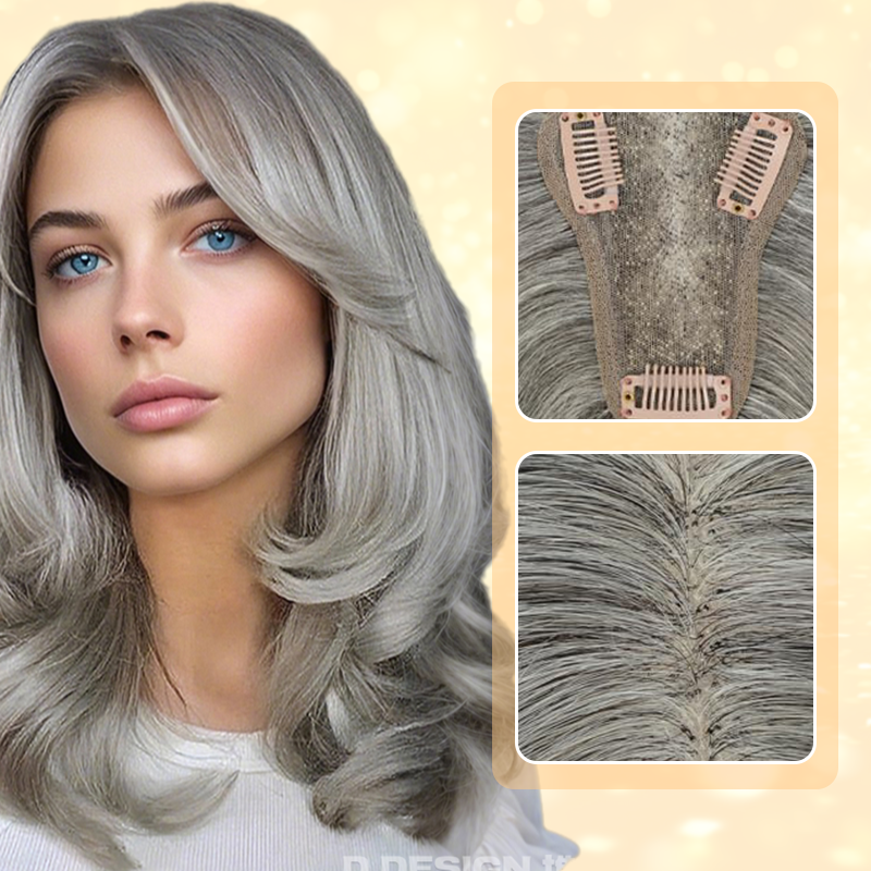Women's Natural 8-Shaped Bangs Hair Topper