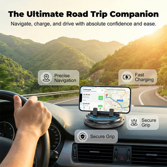 360° Rotation Dashboard Phone Holder for Car