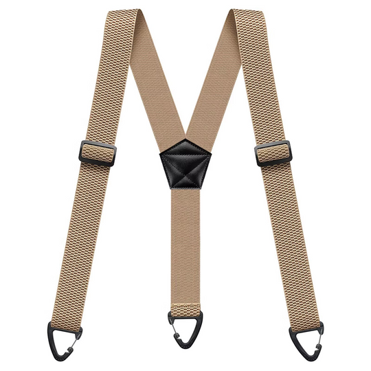 Men's X-Back Suspenders with Hook Clips