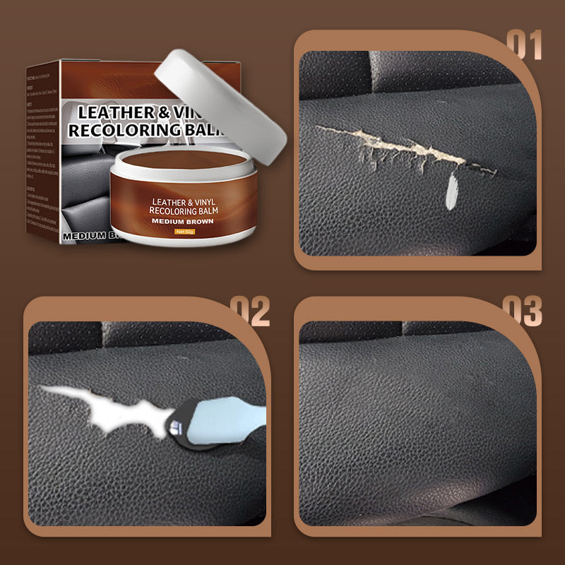 Leather Repair Paste – Scratch Fix & Color-Match Formula