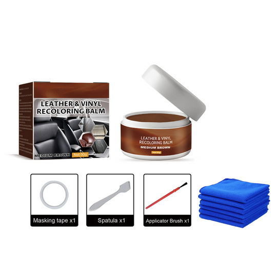 Leather Repair Paste – Scratch Fix & Color-Match Formula