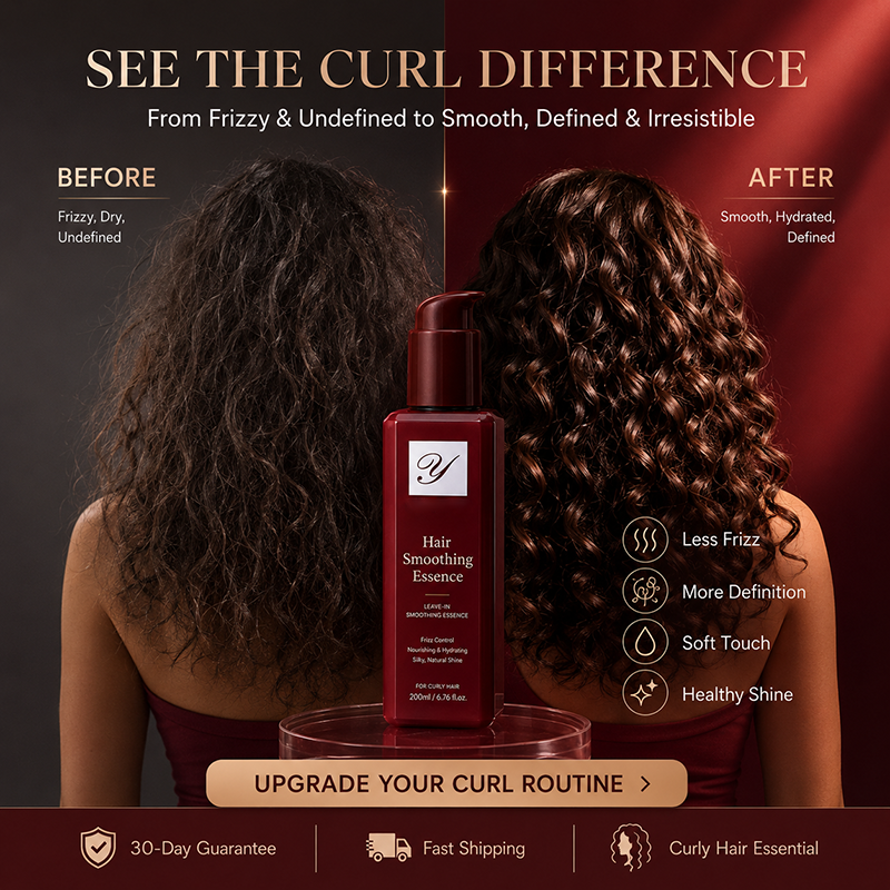 👱‍♀️Get sleek, styled hair effortlessly！Nourishing Leave In Hair Conditioner for Frizzy Hair