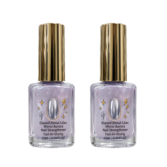 💜Lilac Glossy Mirror Nail Strengthener