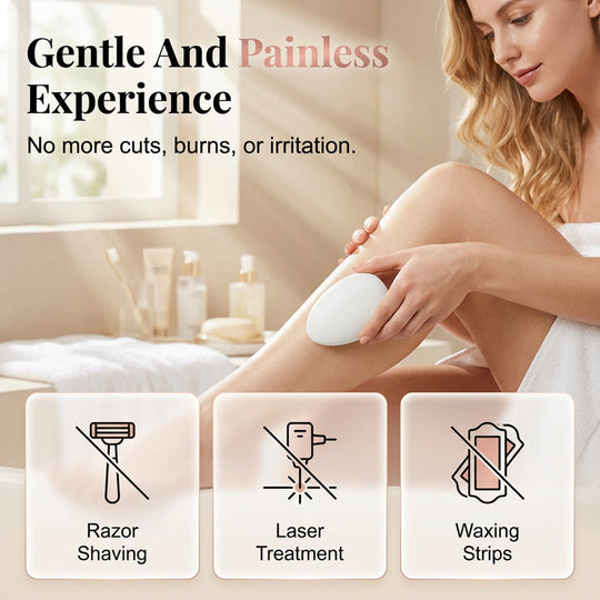 Crystal Hair Eraser – Painless & Dual Exfoliation Design