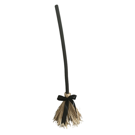🧙 Bring Your Garden to Life This Halloween – Animated Witch Broom with Lights & Spooky Sounds. UK Stock