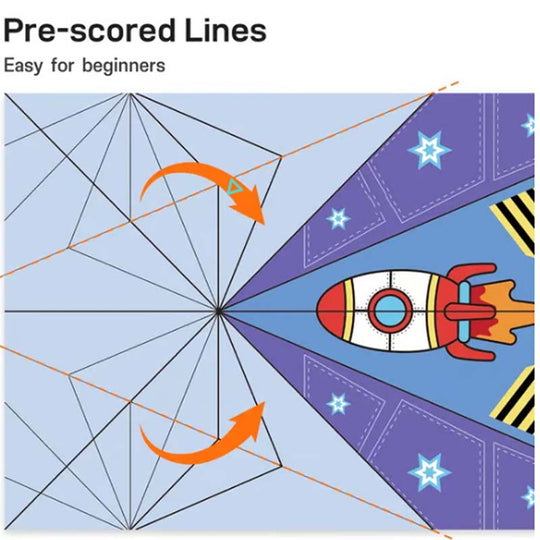 Creative DIY Paper Airplane Set For Kids