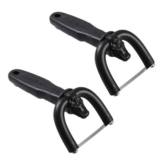 Handheld Fat Trimmer – U-Shaped Blade, Stainless Steel & Ergonomic Grip – Trim Fat, Save Lean Meat 🍖