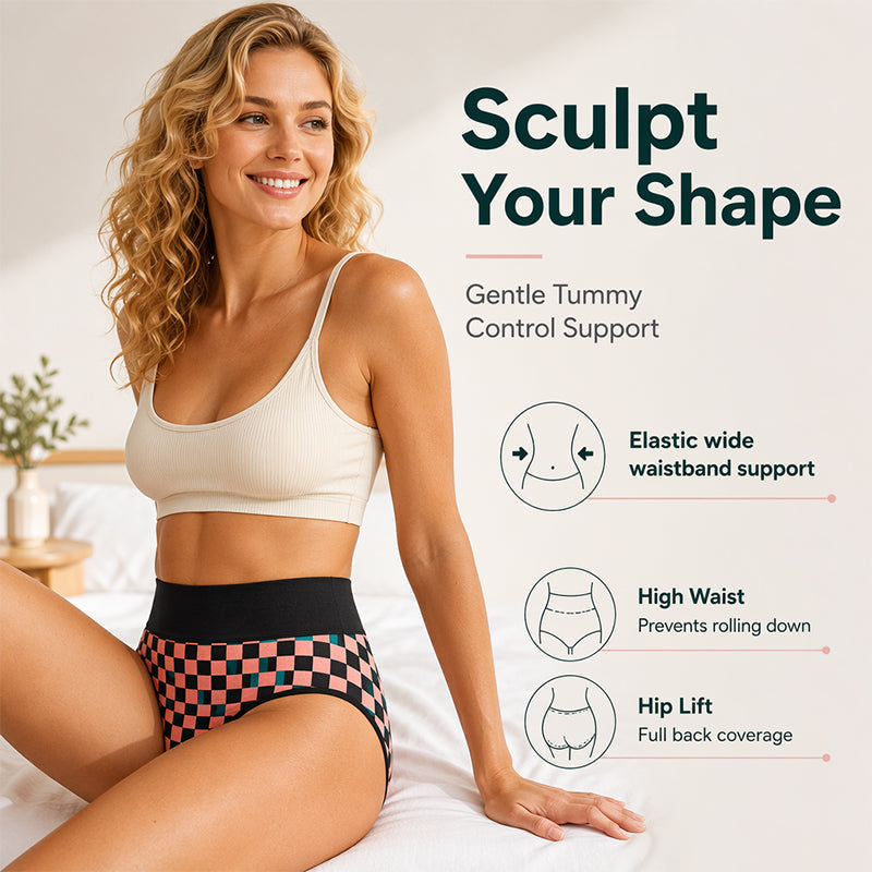 ✨Women's Soft High Waisted Stretch Panties