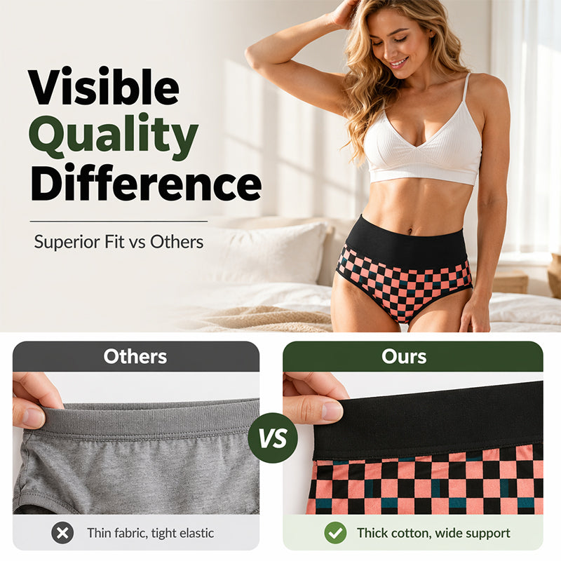 ✨Women's Soft High Waisted Stretch Panties