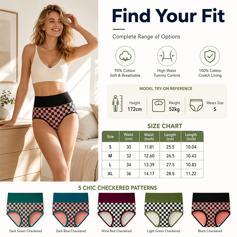 ✨Women's Soft High Waisted Stretch Panties