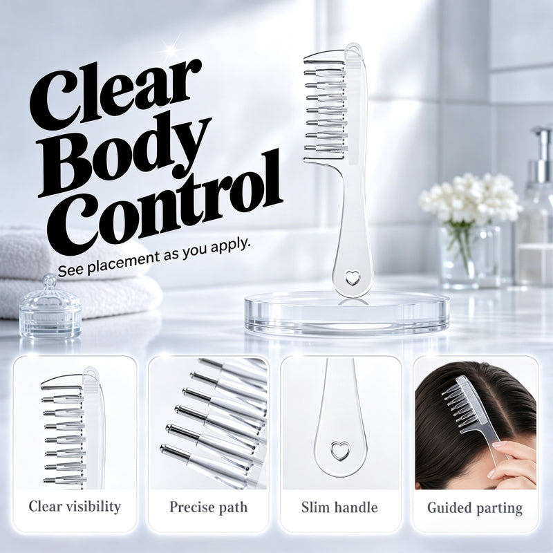 Scalp Applicator Comb Tool for Hair