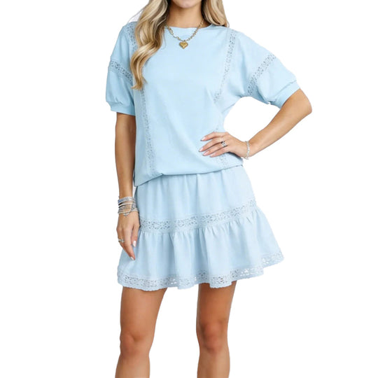 🌸 Women’s Lace Summer 2-Piece Set