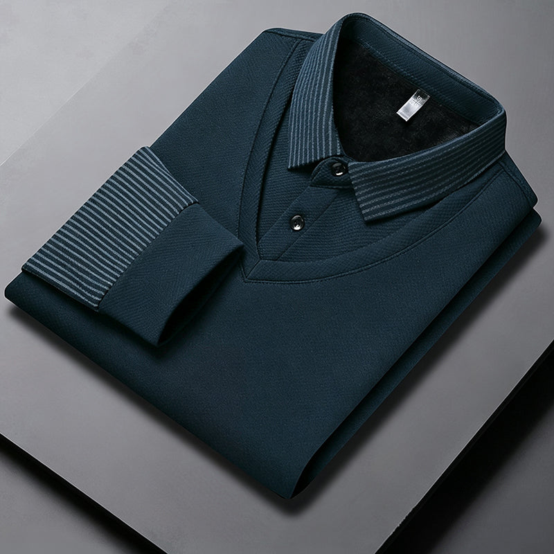 🎁 Hot Sale🛍️Men's False Two-Piece Long Sleeve Top