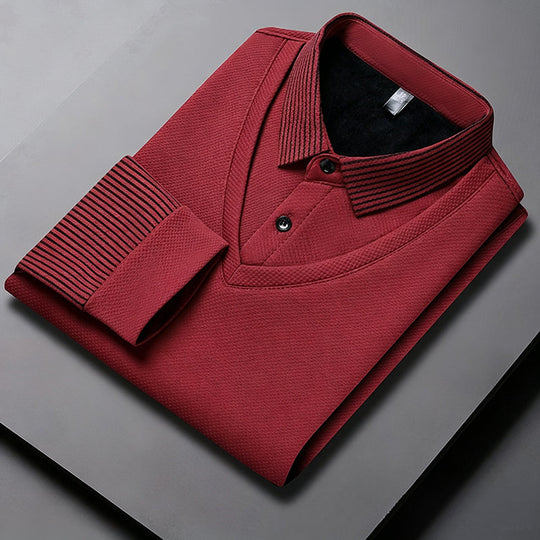 🎁 Hot Sale🛍️Men's False Two-Piece Long Sleeve Top